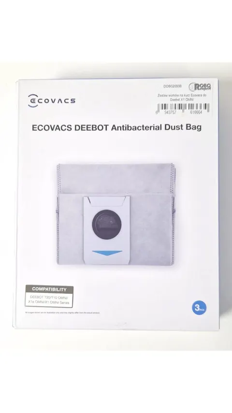 Zestaw worków na kurz do Ecovacs T20 Omni / X2 Omni / X1 Omni / X1 e Omni