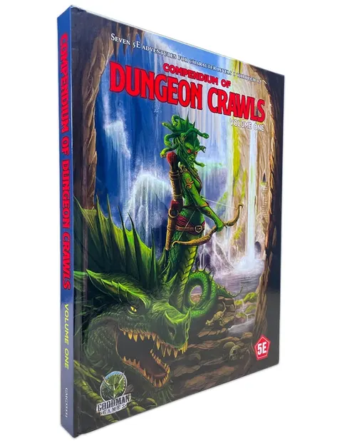 Dungeons & Dragons RPG: Compendium of Dungeon Crawls Volume 1 (Fifth Edition Fantasy)