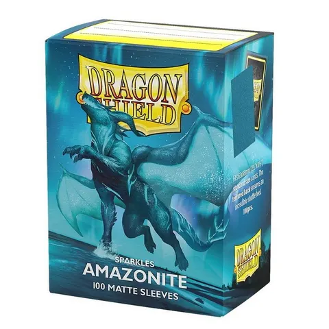 Koszulki na karty Dragon Shield Matte - Amazonite - 100 sztuk