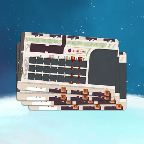 Voidfall: Triple-Layered House Boards