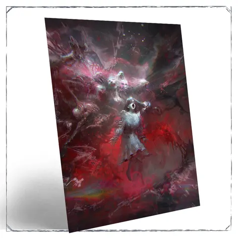 B.E.L.O.W.: The Asylum - Metalowy plakat