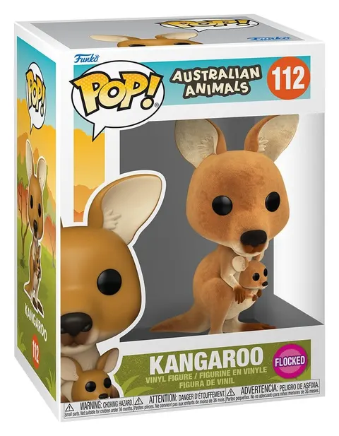 Funko POP Australian Animals: Kangaroo (Flocked)