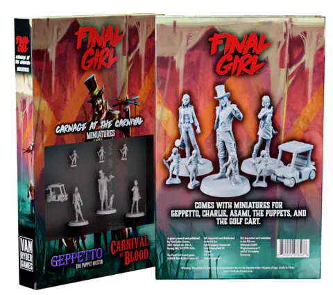 Final Girl: Carnage at the Carnival Miniatures