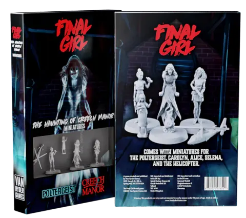 Final Girl: Haunting of Creech Manor Miniatures