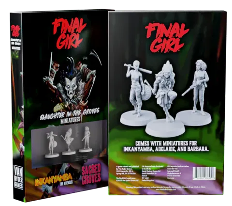 Final Girl: Slaughter in the Groves Miniatures