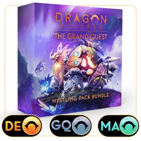Dragon Eclipse: The Grand Quest - Mystling Pack Bundle oraz dedykowane pudełko z Sundrop (wersja angielska)