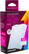 Koszulki na karty Gamegenic: Scythe/Lost Cities (72x112 mm) - Clear - 60 sztuk