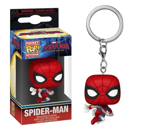 Funko POP Marvel: Keychain - Spider-Man: Brand New Day
