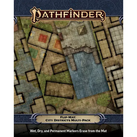Pathfinder RPG: Flip-Mat - City Districts Multi-Pack