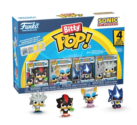 Funko Bitty POP Sonic: 4-Pack Shadow