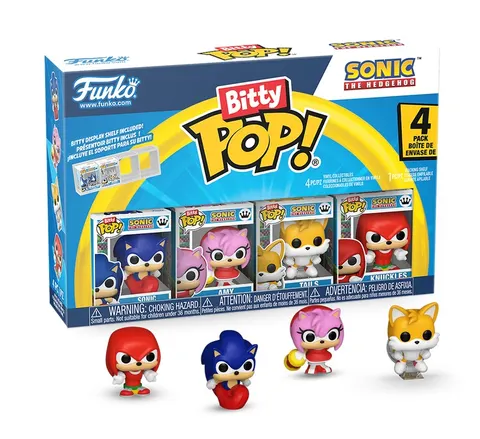 Funko Bitty POP Sonic: 4-Pack Sonic