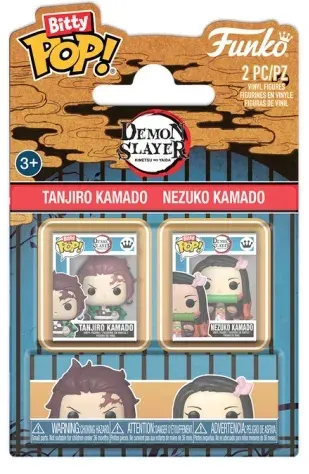 Funko Bitty POP Demon Slayer: Kimetsu no Yaiba - 2-Pack Tanjiro & Nezuko