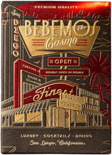 Karty do gry Theory11: Bebemos Casino
