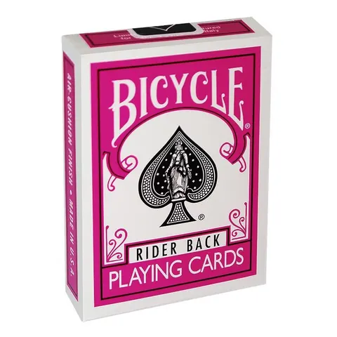 Karty do gry Bicycle: Rider back - fuksjowe