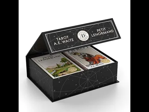 Karty tarot: Miniaturowy zestaw A.E. Waite i Petit Lenormand