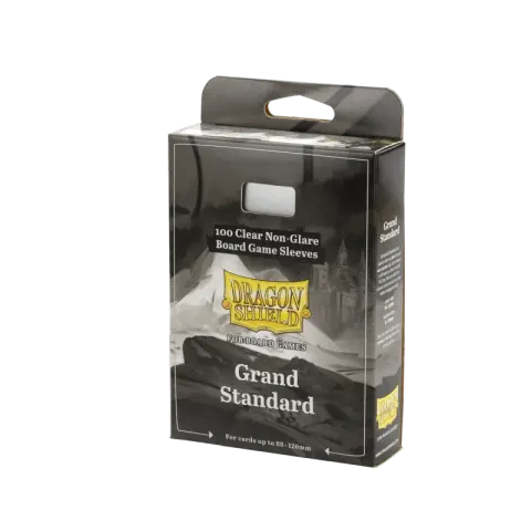 Koszulki na karty Dragon Shield Grand Standard Clear/Non-Glare - 100 sztuk