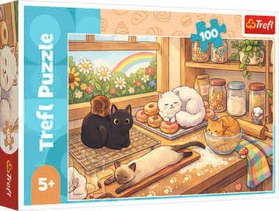 Puzzle 100 Kociaki łobuziaki