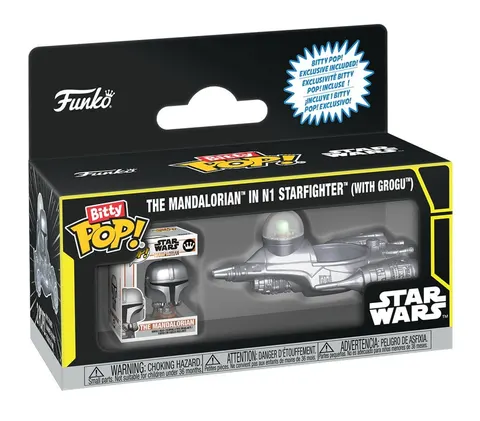 Mandalorian in N1 Starfighter - Star Wars Funko Bitty POP 2,5 cm