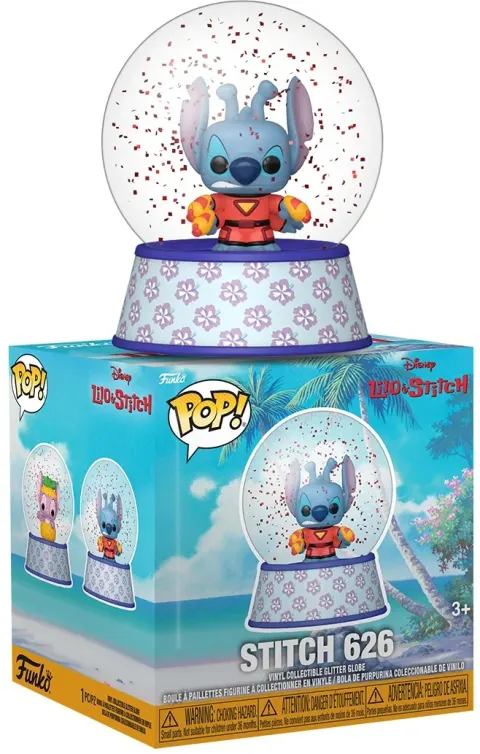 Funko POP Glitter Globe Stitch - 626