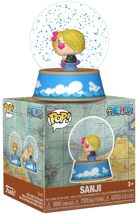 Funko POP Glitter Globe One Piece - Sanji