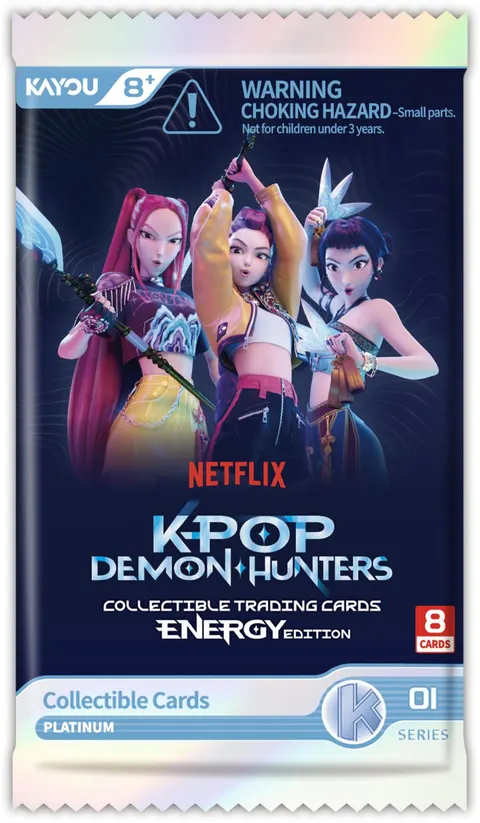 K-Pop Demon Hunters: Energy Edition - Platinum Booter