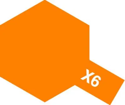 Tamiya Color Mini: X-6 - Orange