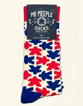 Skarpetki: Red and Blue Meeples roz. 44-46