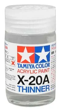Tamiya Color Mini: X-20A Acrylic Thinner (46 ml)