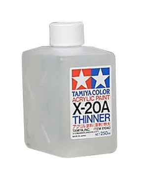 Tamiya Color Mini: X-20A Acrylic Thinner (250 ml)
