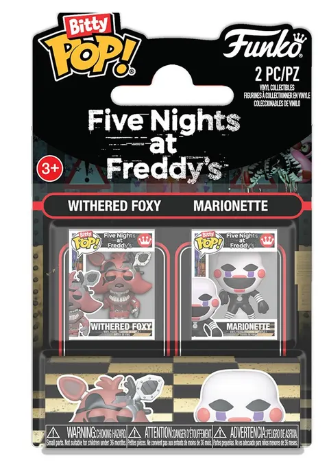 Funko Bitty POP Five Nights at Freddys: 2-Pack Foxy & Marionette