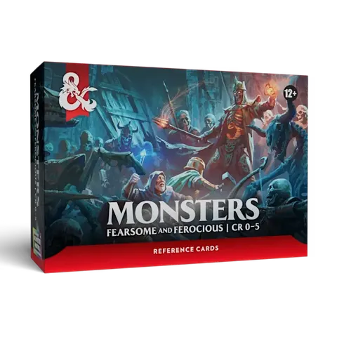 Dungeons & Dragons RPG: Monsters - Fearsome and Ferocious Reference Cards