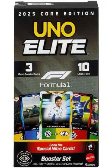 UNO Elite Formuła 1 - Booster Pack
