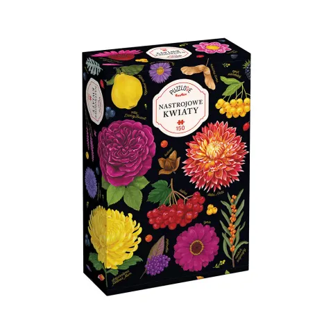 CzuCzu: Puzzlove - Nastrojowe kwiaty 150