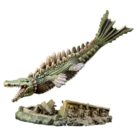 Reaper Miniatures: Crocosaurus (Crocodile-Dragon)