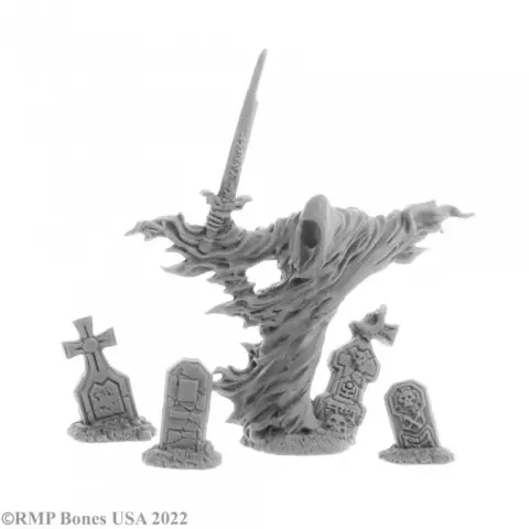 Reaper Miniatures: Grave Wraith and Tombstones