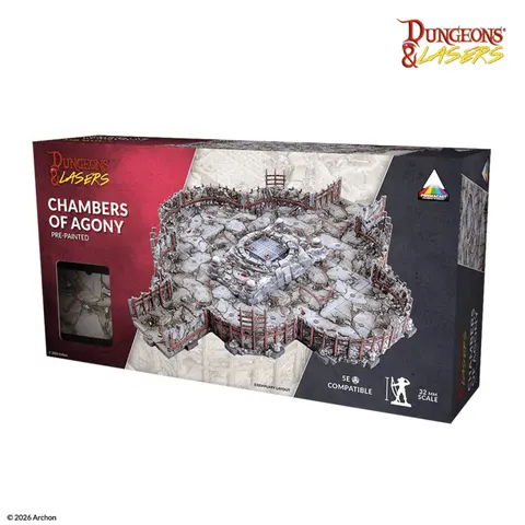 Dungeons & Lasers: Chambers of Agony pre-painted