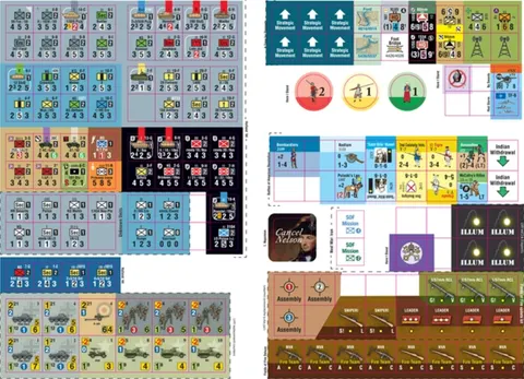 GMT 2025 Errata Counter Sheet
