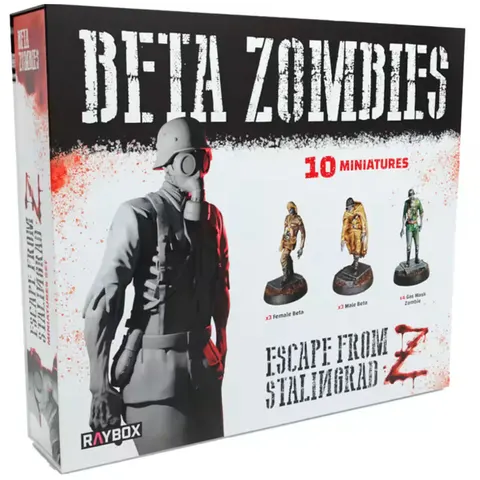 Escape From Stalingrad Z Board Game: Beta Zombies Miniatures Set