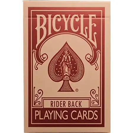 Karty do gry Bicycle: Metallic Ruby