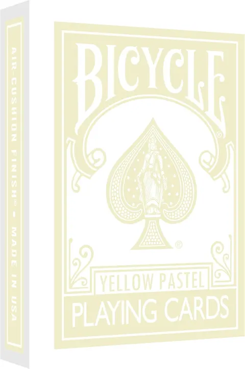 Karty do gry Bicycle: Pastel Yellow