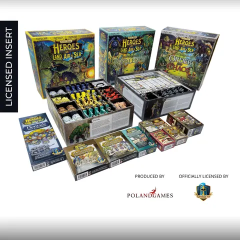 e-Raptor: Insert do Heroes of Land, Air & Sea UV Print