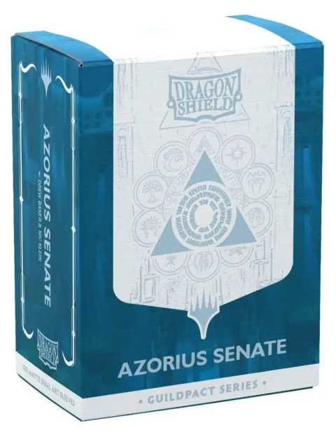 Koszulki na karty Dragon Shield Matte Dual Art - Magic the Gathering: The Guildpack Series - Azorius Senate - 100 sztuk