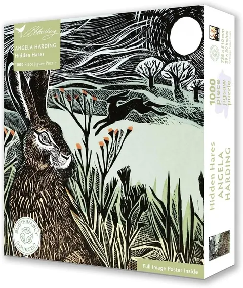 Puzzle 1000 Hidden Hares Angela Harding