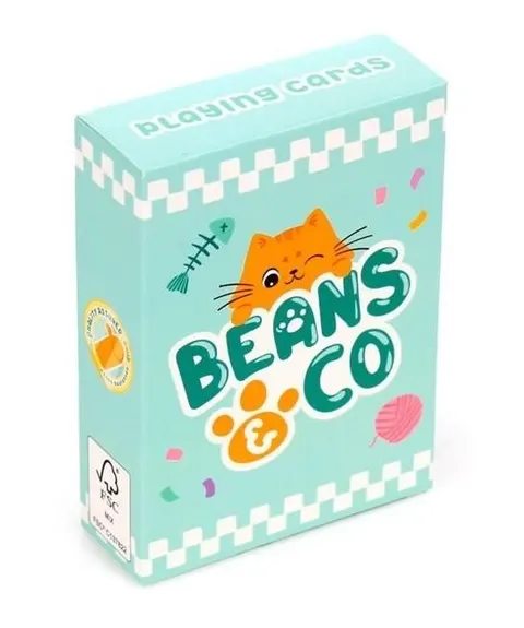 Karty do gry Puckator: Beans & Co Cats