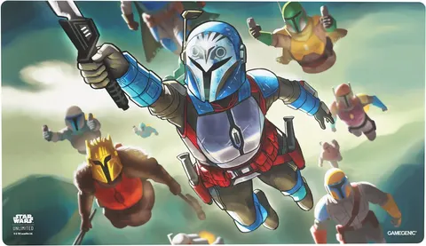 Mata Gamegenic: Star Wars Unlimited Card Game - Ashes of the Empire - Game Mat - Bo-Katan Kryze