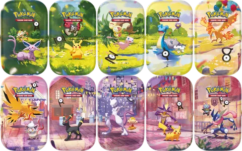 Pokémon TCG: 30th Celebration - Mini Tin - MIX Display (10) (limit do 2 na os.)