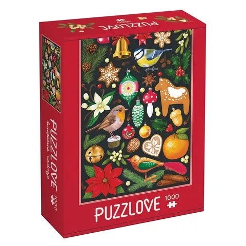 CzuCzu: Puzzlove - Świąteczne nastroje 1000