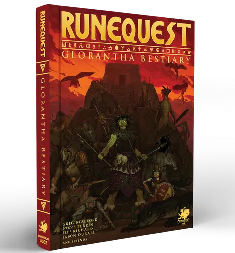 RuneQuest: Glorantha Bestiary (hardcover)