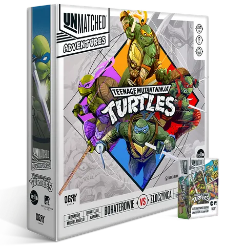 Unmatched Adventures: Teenage Mutant Ninja Turtles (edycja polska)