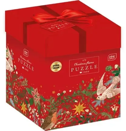 Puzzle 1000 Christmas Flowers 3
